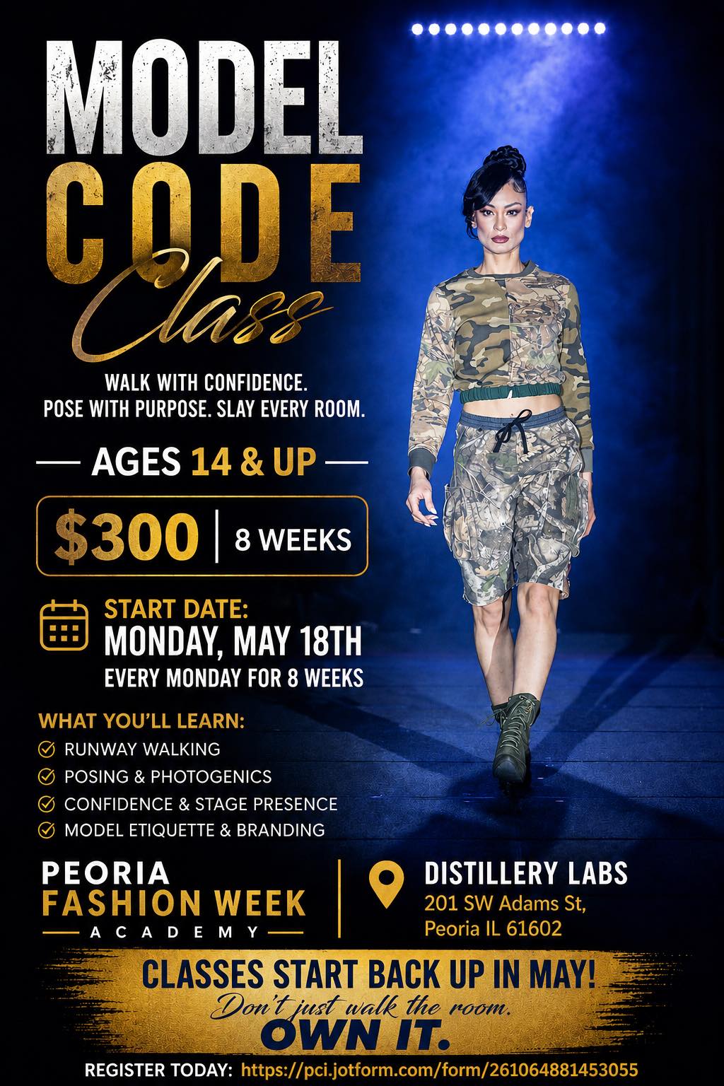 Model Code — Adults flyer